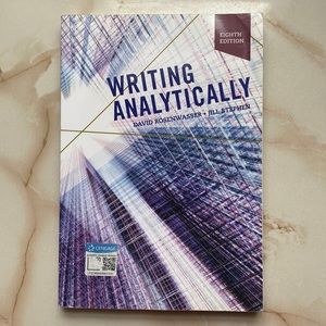 Writing Analytically 8th edition 8th Edition by David